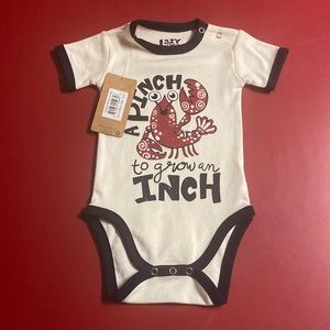 NWT Lazy One 12m Short Sleeve Onesie